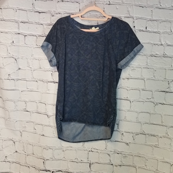 Cloth & Stone Anthropologie ikat chambray - Picture 2 of 8